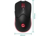 Speedlink VELOX Rechargeable RGB Gaming Mouse - Wireless, black SL-680102-BK USB оптична снимка №6