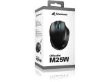 SHARKOON OfficePal M25W Black USB оптична снимка №6