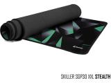 SHARKOON SKILLER SGP30 XXL Stealth (black/hellgreen) MOUSE PAD mousepad снимка №3