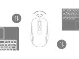 A4Tech FB26CS Air Smoky Grey USB / Bluetooth оптична снимка №6 A4Tech FB26CS Air Smoky Grey USB / Bluetooth оптична снимка №6