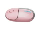 Canyon mouse OnClick 24 BT/ Wireless Transparent/Pink CNS-CMSW24P USB / Bluetooth оптична снимка №5