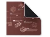 Noctua Mousepad NP-DM3 Anniversary Deskmat MOUSE PAD mousepad снимка №4 Noctua Mousepad NP-DM3 Anniversary Deskmat MOUSE PAD mousepad снимка №4