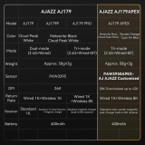 Ajazz Ajazz професионална геймърска мишка AJ179 PRO - Wireless Gaming Mouse - 8K, Magnetic Charging Dock, Black AJ179-PRO-BK NEW usb оптична снимка №5
