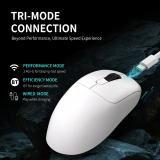 Ajazz Ajazz професионална геймърска мишка AJ179 APEX - Wireless Gaming Mouse - 8K, Magnetic Charging Dock, White AJ179-APEX-WH NEW usb оптична снимка №4