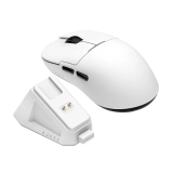 Ajazz Ajazz професионална геймърска мишка AJ159P MC - Wireless Gaming Mouse - 1K, Magnetic Charging Dock, White AJ159P-MC-WH NEW usb оптична снимка №3