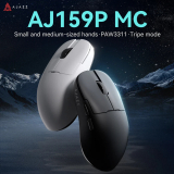 Ajazz Ajazz професионална геймърска мишка AJ159P MC - Wireless Gaming Mouse - 1K, Magnetic Charging Dock, White AJ159P-MC-WH NEW usb оптична снимка №6