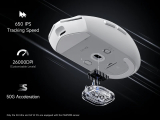 MCHOSE MCHOSE професионална геймърска мишка G3 V2 Black - Wireless Gaming Mouse - 1K, Omron Mechanical MC-G3V2-5 NEW usb оптична снимка №6