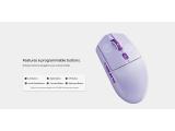 VXE Wireless Gaming Mouse Dragonfly V3 PRO Huano Blue Glow V2 White USB оптична снимка №6