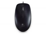 Logitech B100 Black USB оптична снимка №2