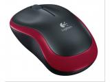 Компютърна мишка Logitech M185 black/red USB - цена и спецификации Цена за Logitech M185 black/red - USB
