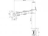Iiyama SINGLE DESKTOP ARM DS1001C-B1 снимка №3