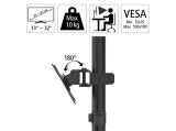 HAMA Стойка за монитор за бюро Регулируема up to 32 inch снимка №4