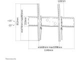 Neomounts tv wall mount LFD-W2000 снимка №6