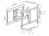 Digitus Full Motion TV Wall Bracket DA-90454 снимка №3