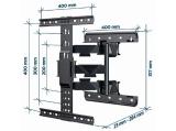Gembird стенна стойка за телевизор TV Mount - WM-65ST-01 снимка №2