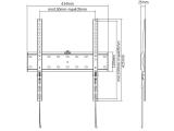 Gembird стенна стойка за телевизор TV Mount - WM-55F-02 снимка №4 Gembird стенна стойка за телевизор TV Mount - WM-55F-02 снимка №4
