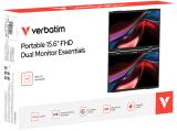 Verbatim Portable 15,6 inch FHD Dual Monitor Essentials 32403 снимка №4 Verbatim Portable 15,6 inch FHD Dual Monitor Essentials 32403 снимка №4