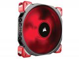 Охлаждане (охладител) Corsair ML140 PRO LED Red Premium Magnetic Levitation Fan