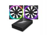 Описание и цена на вентилатори &raquo; вентилатори NZXT Aer RGB & HUE+ RF-AR140-C1