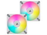 Corsair iCUE AF140 RGB ELITE 140mm PWM Dual Fan Kit - White снимка №2 Corsair iCUE AF140 RGB ELITE 140mm PWM Dual Fan Kit - White снимка №2
