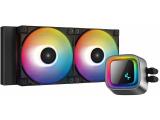 Описание и цена на охладители за процесори &raquo; водно охлаждане DeepCool LS520 Addressable RGB Infinity mirror design