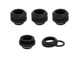 Corsair Hydro X Series XF Hardline 12mm OD Fitting Four Pack — Black снимка №3 Corsair Hydro X Series XF Hardline 12mm OD Fitting Four Pack — Black снимка №3