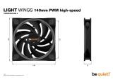 be quiet! LIGHT WINGS PWM high-speed снимка №6