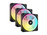 Охлаждане (охладител) Corsair iCUE LINK QX120 RGB 120mm PWM PC Fans Starter Kit with iCUE LINK System Hub