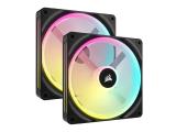 Описание и цена на вентилатори &raquo; вентилатори Corsair iCUE LINK QX140 RGB 140mm PWM PC Fans Starter Kit with iCUE LINK System Hub