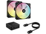 Corsair iCUE LINK QX140 RGB 140mm PWM PC Fans Starter Kit with iCUE LINK System Hub снимка №2