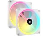 Описание и цена на вентилатори &raquo; вентилатори Corsair iCUE LINK QX140 RGB 140mm PWM PC Fans Starter Kit with iCUE LINK System Hub - White