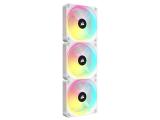 Corsair iCUE LINK QX120 RGB 120mm PWM PC Fans Starter Kit White снимка №6