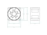 Arctic Server Fan 40x40x28 Dual Ball S4028-15K ACFAN00264A снимка №6 Arctic Server Fan 40x40x28 Dual Ball S4028-15K ACFAN00264A снимка №6