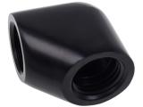 Alphacool L-конектор Eiszapfen, G1/4 AG вътрешна резба G1/4 IG, Черен мат снимка №2
