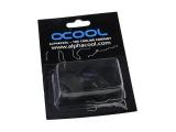 Alphacool Компресионен фитинг 16/10 - G1/4 90° Въртящ се Черен мат снимка №4