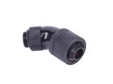 аксесоари фитинги, екстендери, тапи Alphacool Компресионен фитинг 16/10 - G1/4 45° Въртящ се Черен мат Охлаждане (охладител) Alphacool Компресионен фитинг 16/10 - G1/4 45° Въртящ се Черен мат