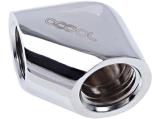 Alphacool L-конектор Eiszapfen, G1/4 AG вътрешна резба G1/4 IG, Сребрист снимка №2