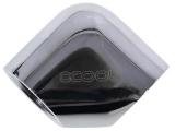 Alphacool L-конектор Eiszapfen, G1/4 AG вътрешна резба G1/4 IG, Сребрист снимка №3