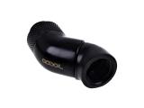 аксесоари фитинги, екстендери, тапи Alphacool Ъглов адаптер Eiszapfen, 2 x 45°, G1/4 външна към G1/4 вътрешна резба, Черен мат Охлаждане (охладител) Alphacool Ъглов адаптер Eiszapfen, 2 x 45°, G1/4 външна към G1/4 вътрешна резба, Черен мат