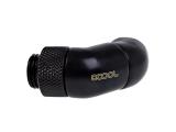 Alphacool Ъглов адаптер Eiszapfen, 2 x 45°, G1/4 външна към G1/4 вътрешна резба, Черен мат снимка №3 Alphacool Ъглов адаптер Eiszapfen, 2 x 45°, G1/4 външна към G1/4 вътрешна резба, Черен мат снимка №3