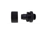 Alphacool Фитинг Eiszapfen, Удължител, 16/10mm, G1/4, Черен мат снимка №3