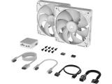 Corsair iCUE LINK RX140 RGB 140mm PWM Fan Twin Starter Kit - White снимка №3