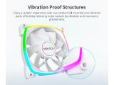 Montech RX140 PWM REVERSE Fan ARGB White снимка №5