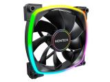 вентилатори вентилатори Montech RX140 PWM, REVERSE Fan ARGB, Black Охлаждане (охладител) Montech RX140 PWM, REVERSE Fan ARGB, Black