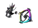 Montech RX140 PWM, REVERSE Fan ARGB, Black снимка №5