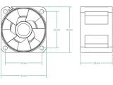 Arctic Server Fan 40x40x28 Dual Ball S4028-6K снимка №6 Arctic Server Fan 40x40x28 Dual Ball S4028-6K снимка №6