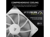 Corsair RS140 140mm PWM Fans Dual Pack White снимка №5