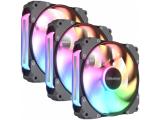 Описание и цена на вентилатори &raquo; вентилатори Cougar APOLAR 120 ARGB Black (3 fan package)