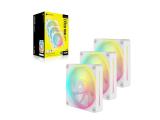 Corsair iCUE LINK LX120 RGB 120mm PWM 3x Fans Starter Kit - White снимка №5