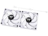 Thermaltake CT120 White PC Cooling Fan 2x Pack снимка №4